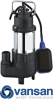 Vansan V180F - 0.18KW 230V Submersible Dewatering Pump For Dirty Water -  picture